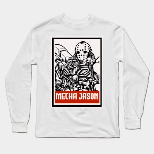 mecha jason Long Sleeve T-Shirt